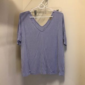 Lavender piko tee